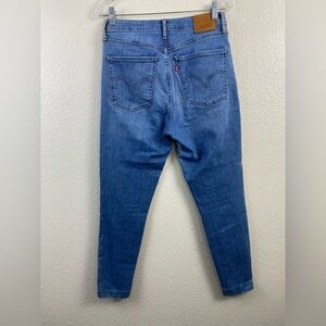 Levi’s Premium Denim Mile High Super Skinny Jeans women’s 30 Blue High Rise‎